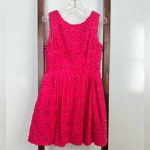 Cynthia‎ Steffe Pink Dress Size 4 Coquette Feminine Girly